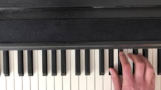 Bibi und Tina - Tür Auf - Strophe (1) (Piano Tutorial) Versuch :)