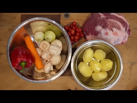 DELIKATNA KARKÓWKA PIECZONA Z WARZYWAMI