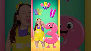Vamos aprender sobre o NÚMERO 3 🍦🍦🍦 Maria Clara MC Divertida #educaçãoinfantil #infantil