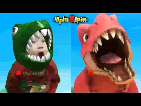 Tiru Upin Ipin reverse || T-Rex mengamuk