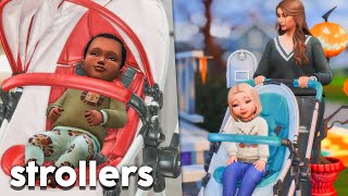 FUNCTIONAL Strollers In The Sims 4! Amazing For Family Gameplay