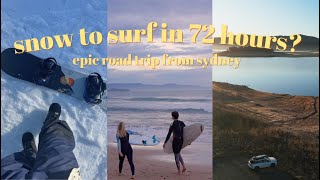 Snow to Surf in 72 Hours?! | Epic 3-Day Road Trip From Sydney