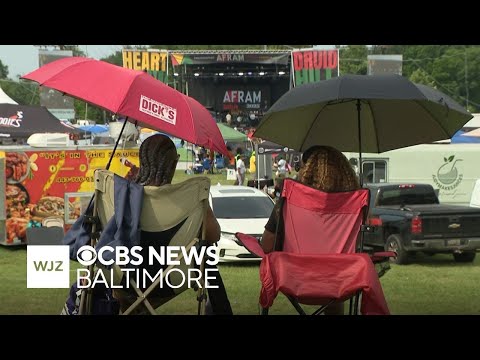 YouTube video thumbnail: Afram Festival Heats up in Baltimore