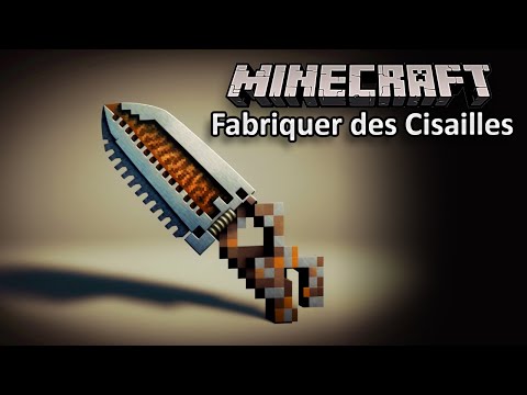 🎯 Le Guide Complet pour Fabriquer des Cisailles dans Minecraft !