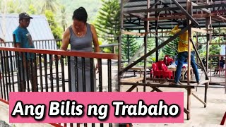 ANG BILIS NG TRABAHO NILA DITO SA BAGONG PINAPAGAWA NI @BrendaMageOfficial  