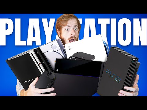 toutes les PLAYSTATION en une seule vidéo !