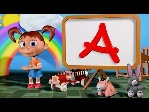 ABC Song 3D | Family Sing Along - Muffin Songs