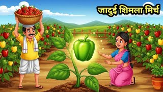 जादुई शिमला मिर्च | Hindi Kahani | Moral Stories | Bedtime Stories | Hindi Kahaniya | Hindi Story
