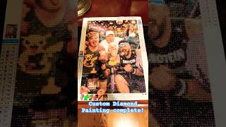 Custom Designed Diamond Painting Completed! | The Workout Crew