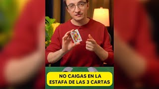La famosa estafa de las 3 cartas! 😱🔥 No vuelvas a caer nunca!