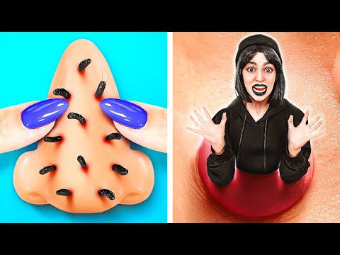 JIKA ALAT TULIS SEKOLAH MENJADI ORANG || Squishy DIY Kerajinan Kardus Luar Biasa oleh 123 GO! SCHOOL