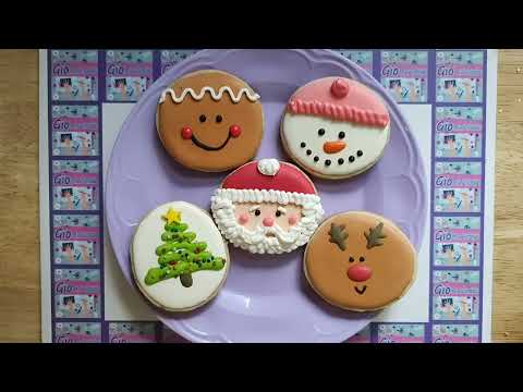 como decorar galletas navideñas #diy #tutorial