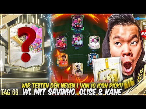 WIR TESTEN DEN NEUEN 1 VON 10 ICON PLAYER PICK 😱 WL MIT SHAPE SAVINHO, KANE & OLISE🔥🔥EAFC 25 PC RTG