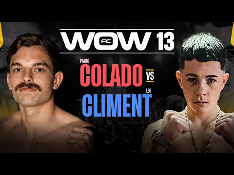 WOW 13 - FULL FIGHT - Pablo Colado VS Leo Climent