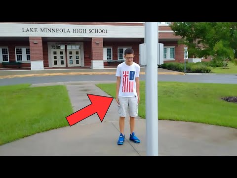 Woman Sees Viral Photo Of Boy Standing Alone At Flagpole, Makes Her Cry