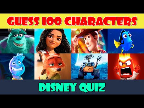 Guess the 100 Disney Characters