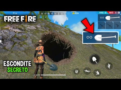 NUEVO* ESCONDITE SUPER SECRETO EN FREE FIRE - ESCONDITES EN FREE FIRE