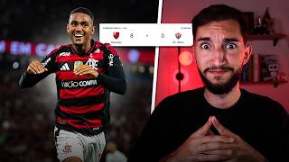 Flamengo 8 x 0 Vitória - ABSURDO.