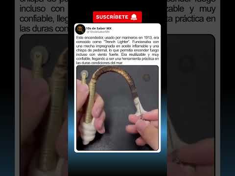 El encendedor olvidado que sorprendió al mundo en 1913 🔥