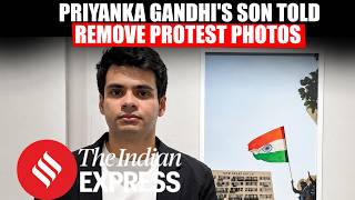 Priyanka Gandhi's Son Claims Protest Photos Were Removed From His Exhibition Hours Before Opening