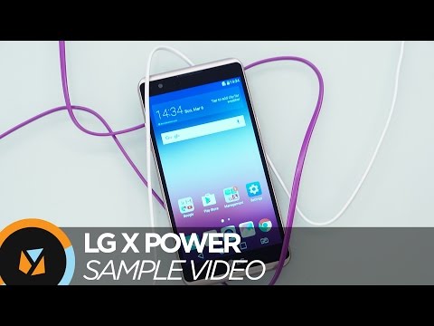 (ENGLISH) LG X Power Sample Video