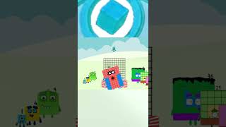 Numberblocks Cartoonblocks Square on the Moon #cartoonblocks #numberblocksfan #numberblocksfriends