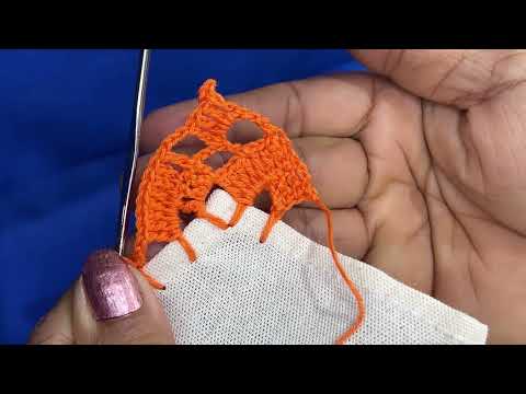 🔶PUNTILLA de PIQUITOS de UNA VUELTA🏵️ ¡Fácil, bonita y rápida!🌟 @puntillasfaciles 821