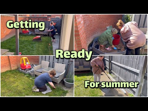 Getting the garden summer ready: A four month transformation!