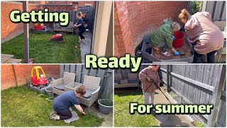 Getting the garden summer ready: A four month transformation!