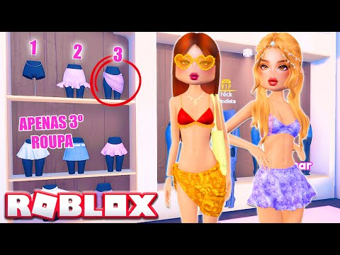 SÓ PODEMOS USAR O 3º ACESSORIO NO DRESS TO IMPRESS - Roblox Vestir-se para Impressionar