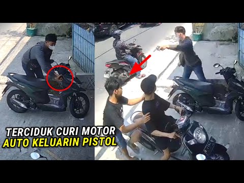 MALING MOTOR GAGAL TOTAL || Curanmor Terciduk Oleh Pemiliknya