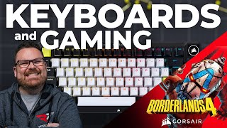 Giveaways + Keyboard Build and Gaming with the Corsair MAKR 75 and Borderlands 4