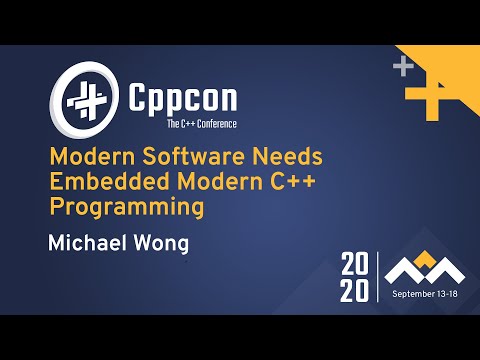 Modern Software Needs Embedded Modern C++ Programming