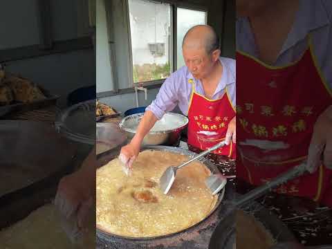 The process of making fried fish
