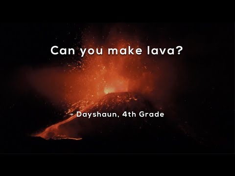 Can you make lava?