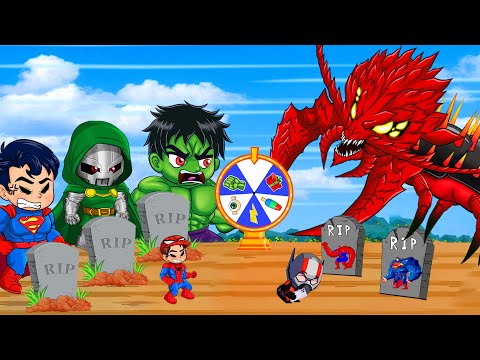 Rescue Team SPIDERMAN From Team MONSTER RADIATION : Returning From The Dead SECRET - FUNNY