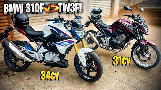 FUI DESAFIADO POR UMA BMW G310R CONTRA TWISTER 300