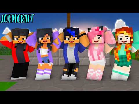 APHMAU FAMILY FRIENDS | CHICKEN WINGS MEME | DARLING OHAYO DANCE - Minecraft Animation