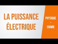 Puissance Électrique et Appareils
