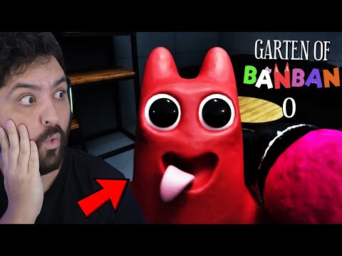 Garten Of Banban 0 - NOVA GAMEPLAY OFICIAL do JOGO...ISSO PARECE INSANO!