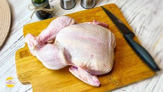 МЕНЮ на ВСЮ НЕДЕЛЮ из ОДНОЙ КУРИЦЫ! Как за Считанные Минуты Разделать Курицу!