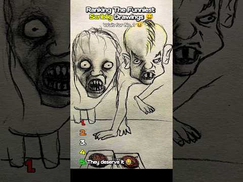 Ranking the funniest Scriblig drawings 😂