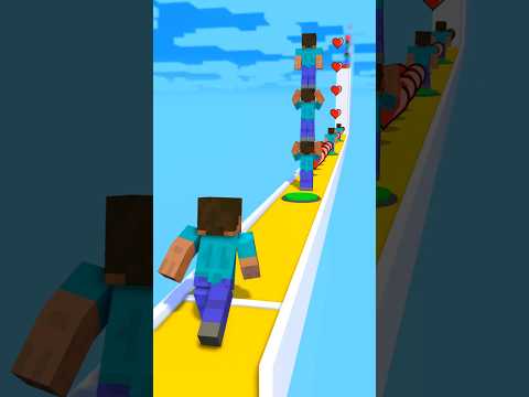 Tower Run With Steve - Funny Animation