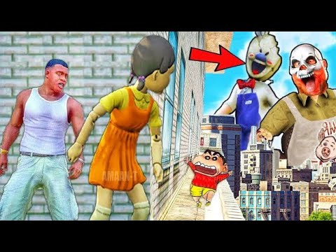 GTA 5 : SHINCHAN AND FRANKLIN TRIED TO KILL MR MEAT | IMPOSSIBLE? |