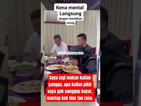 Mantap kak biar tau rasa