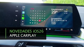 Apple CarPlay • Novedades y funciones iOS26