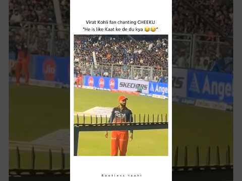 Virat kohli fan crazy chant CHEEKU at Ipl 2025 #short #viral #cricketbuzz #rcbvsmi #rcbvsdc #rcb