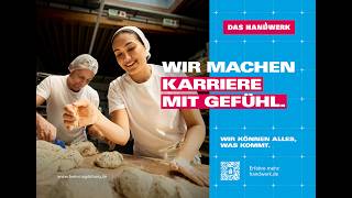 DAS HANDWERK I Wir machen Karriere mit Gefühl. I Bäckerin Malika