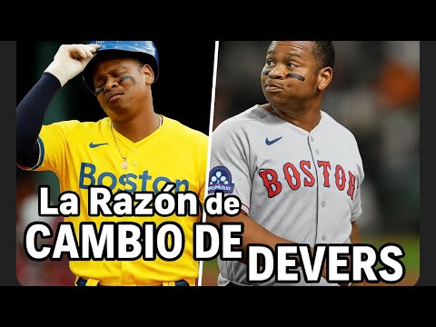 Adiós Boston! Rafael Devers a Los Gigantes de San Francisco