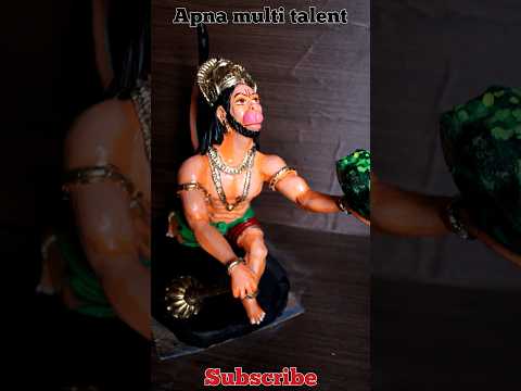 Hanuman chalisa || Hanuman murti making #shorts